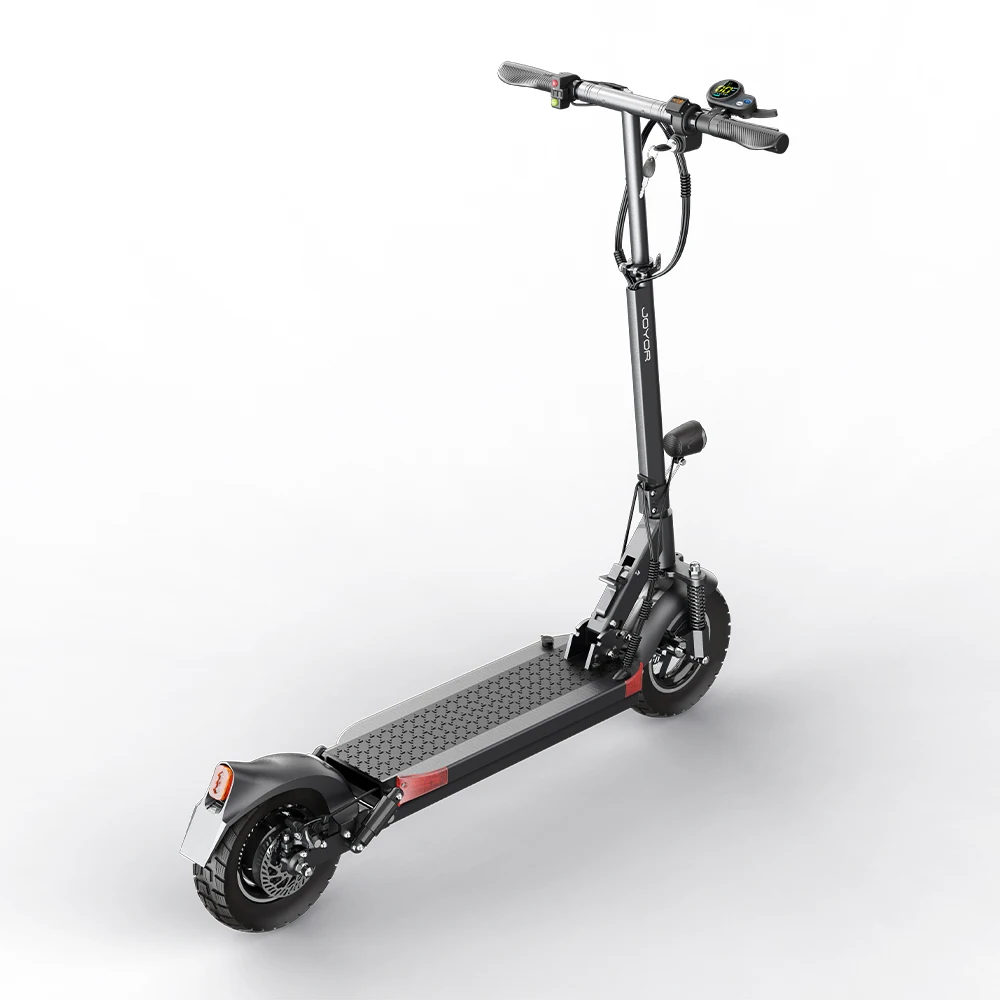 Joyor Y6-S, direttamente dalla fabbrica – potenza di 500 W, autonomia di 60 km, velocità di 25 km/h, freni a disco, peso di 19,5 kg – un monopattino elettrico economico, ideale per l’uso quotidiano.
