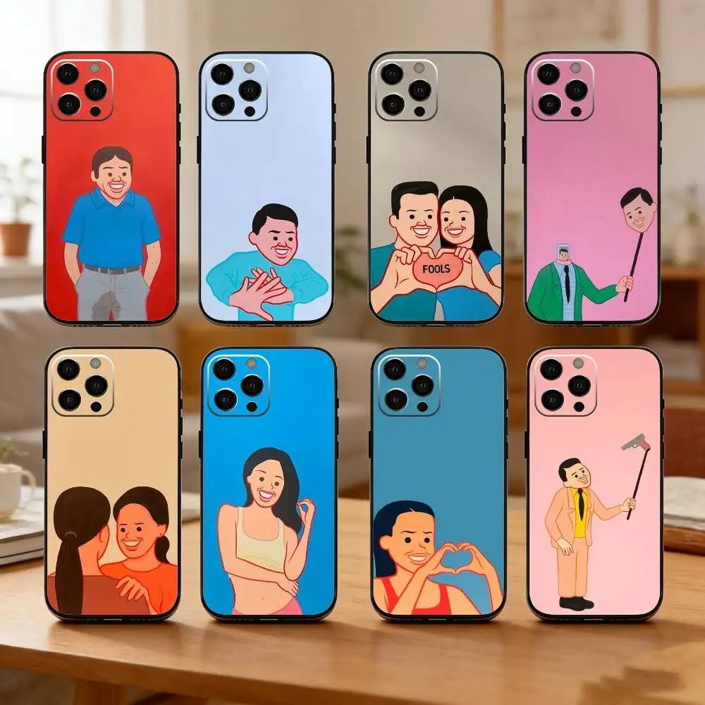 

N-New A-Art J-Joan Cornella Phone Case For iPhone17,16,15,14,13,12 Plus,Max Soft Silicone Black Cover