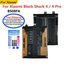 4500mAh BS08FA Battery For Xiaomi Black Shark 4Pro 4S 4 Pro Phone Replacement Bateria + Free Tools In Stock