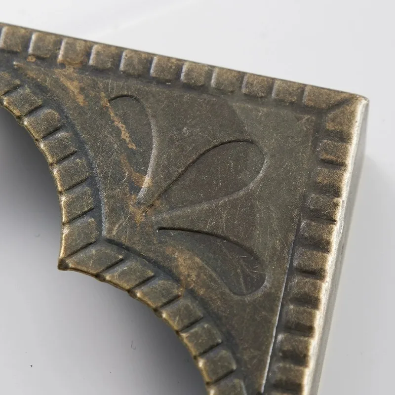 1PC Holz Box Protector Buch Album Menü Ordner Ecke Protektoren, Alte Muster Malcomputer