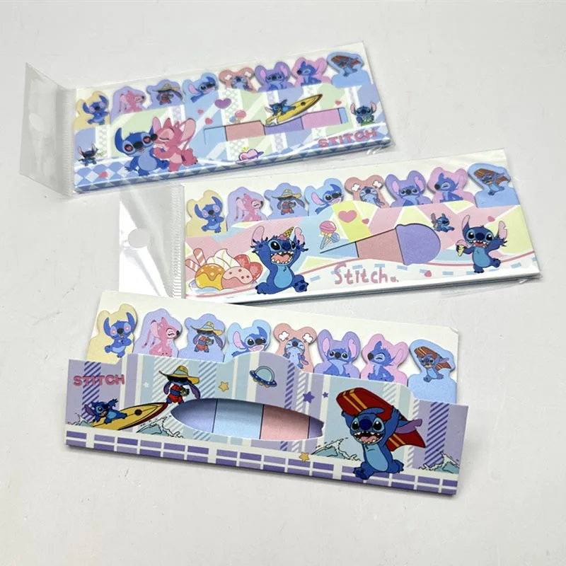 

30pcs/lot Disney Stitch Memo Pad Sticky Notes Bookmark Kawaii N Times Stationery Scrapbooking label Post Office School Supplies