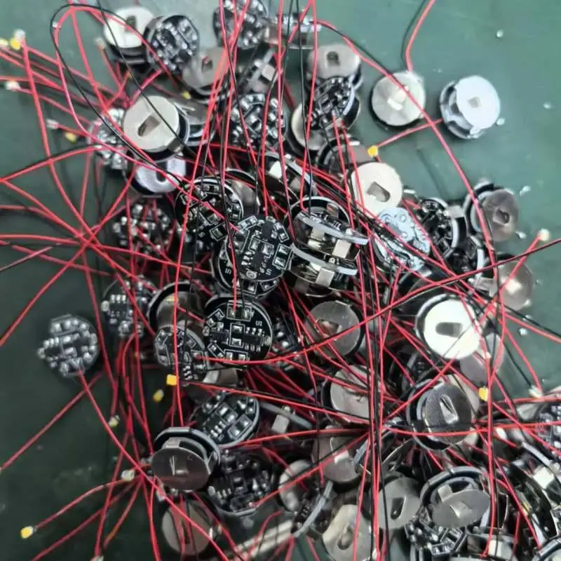 1 pz modello di luce magnetron a led cablato con batteria lampada di controllo magnetico giocattoli per auto fai da te illuminazione creazione di materiali diorama parti