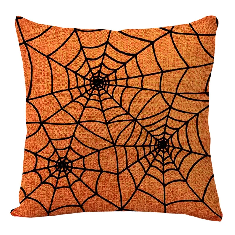 Customizable pattern Halloween pillow set Ghost pumpkin head series pillow home bedside sofa back cover