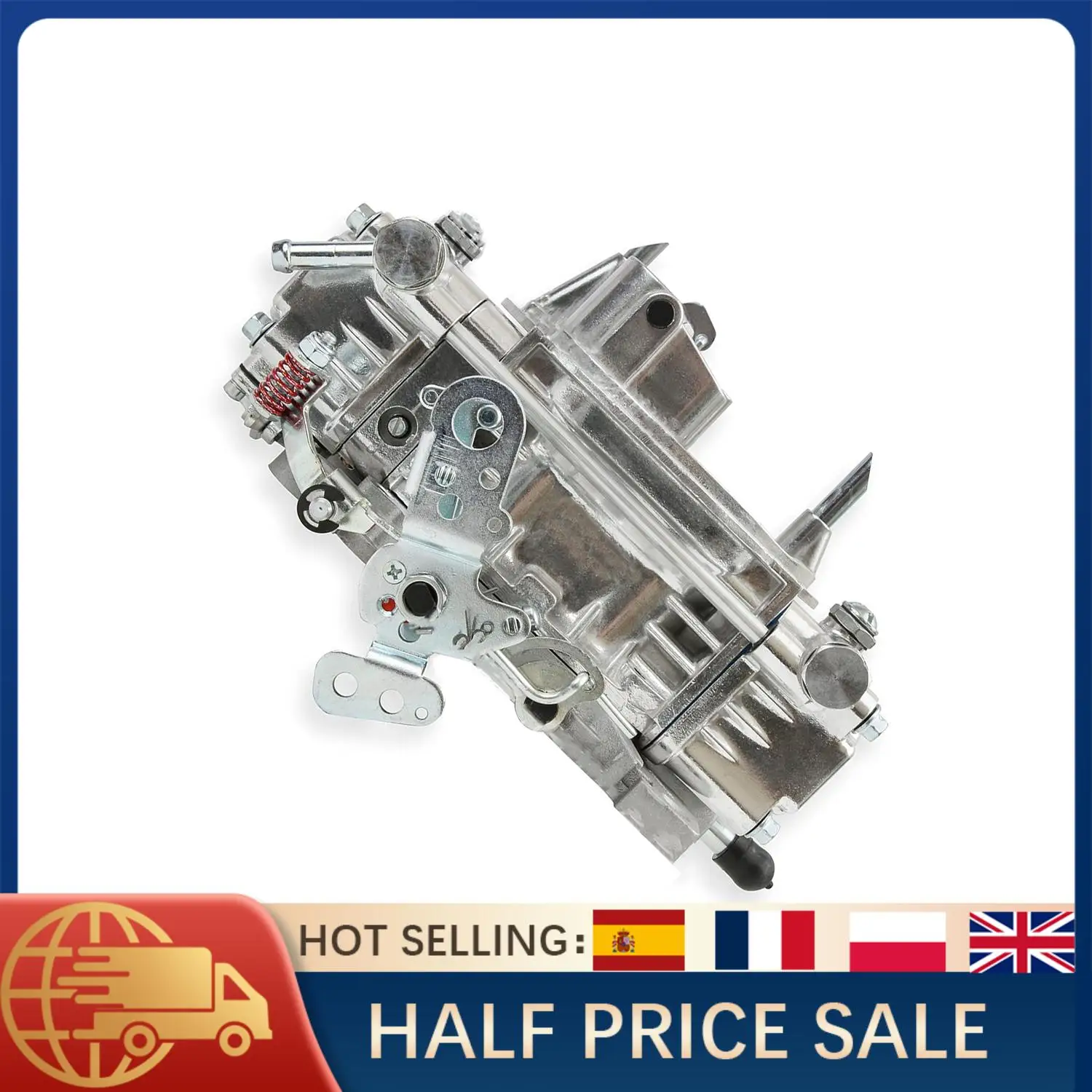 

Brand New For Holley FR-80457S 0-80457S 600CFM 4-Barrel Electric Choke Carburetor for Mustang, Corvette, Chevy