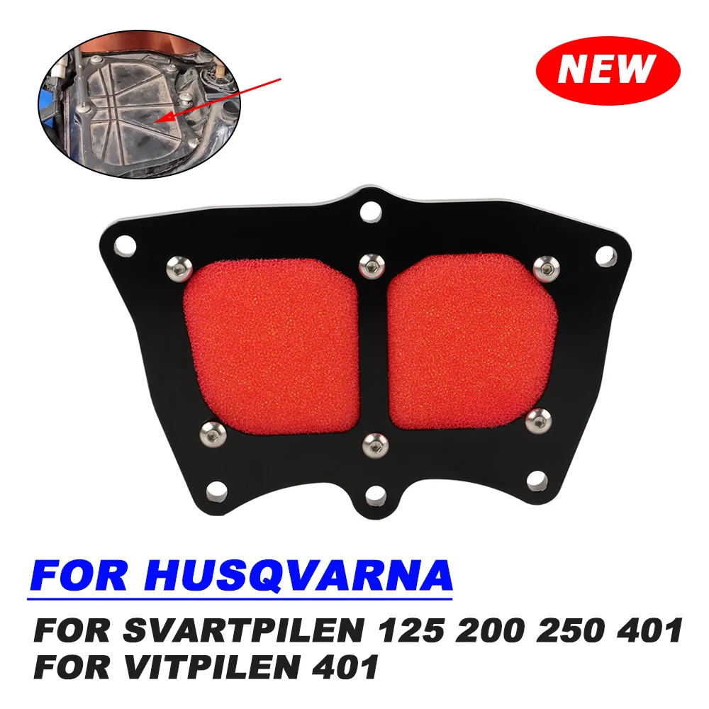 

Motorcycle Accessories Air Filter Intake Cleaner Cover Air Element Guard For Husqvarna SVARTPILEN 401 125 200 250 VITPILEN 401