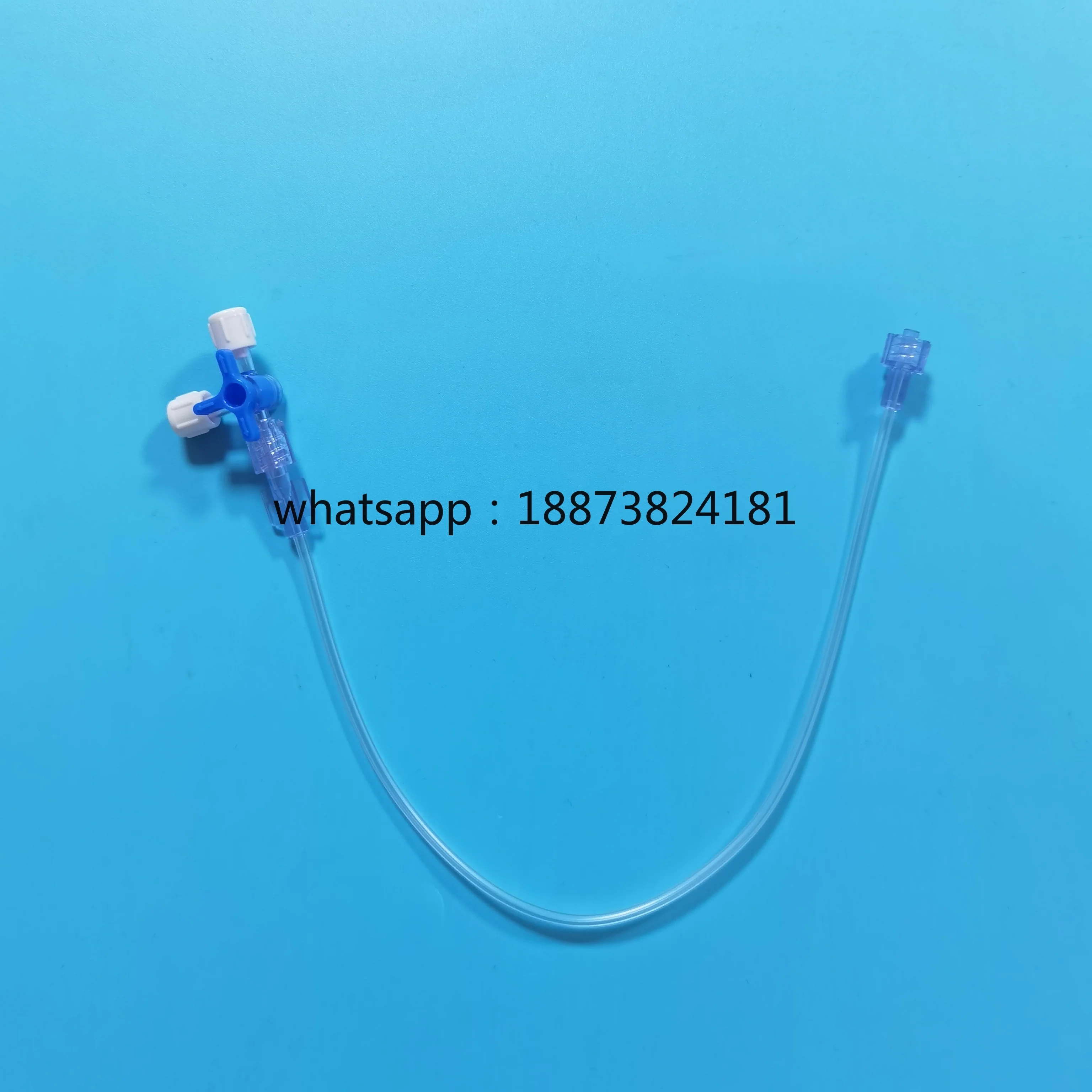 High-pressure luer connector medical connecting use 3 three way stopcock with tube fast shipping