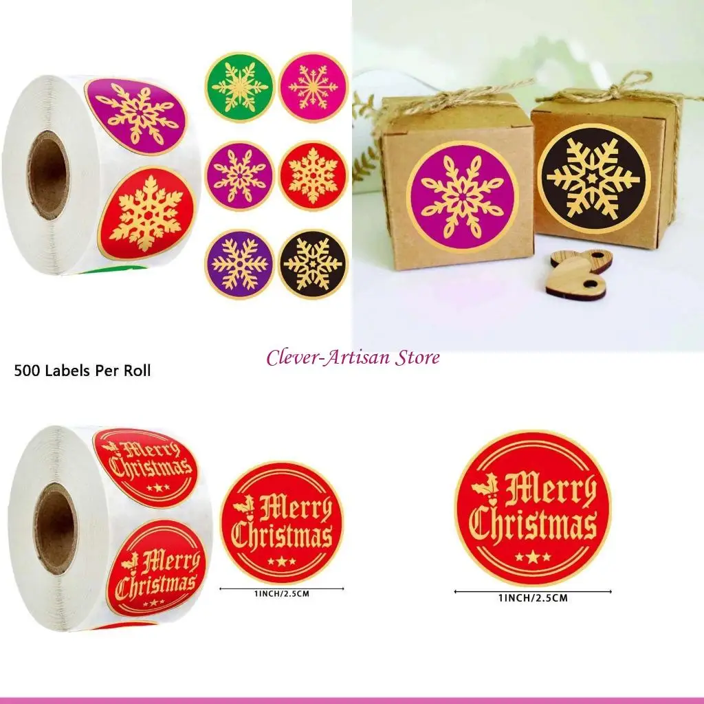 E06B 500Pcs Round G… - image