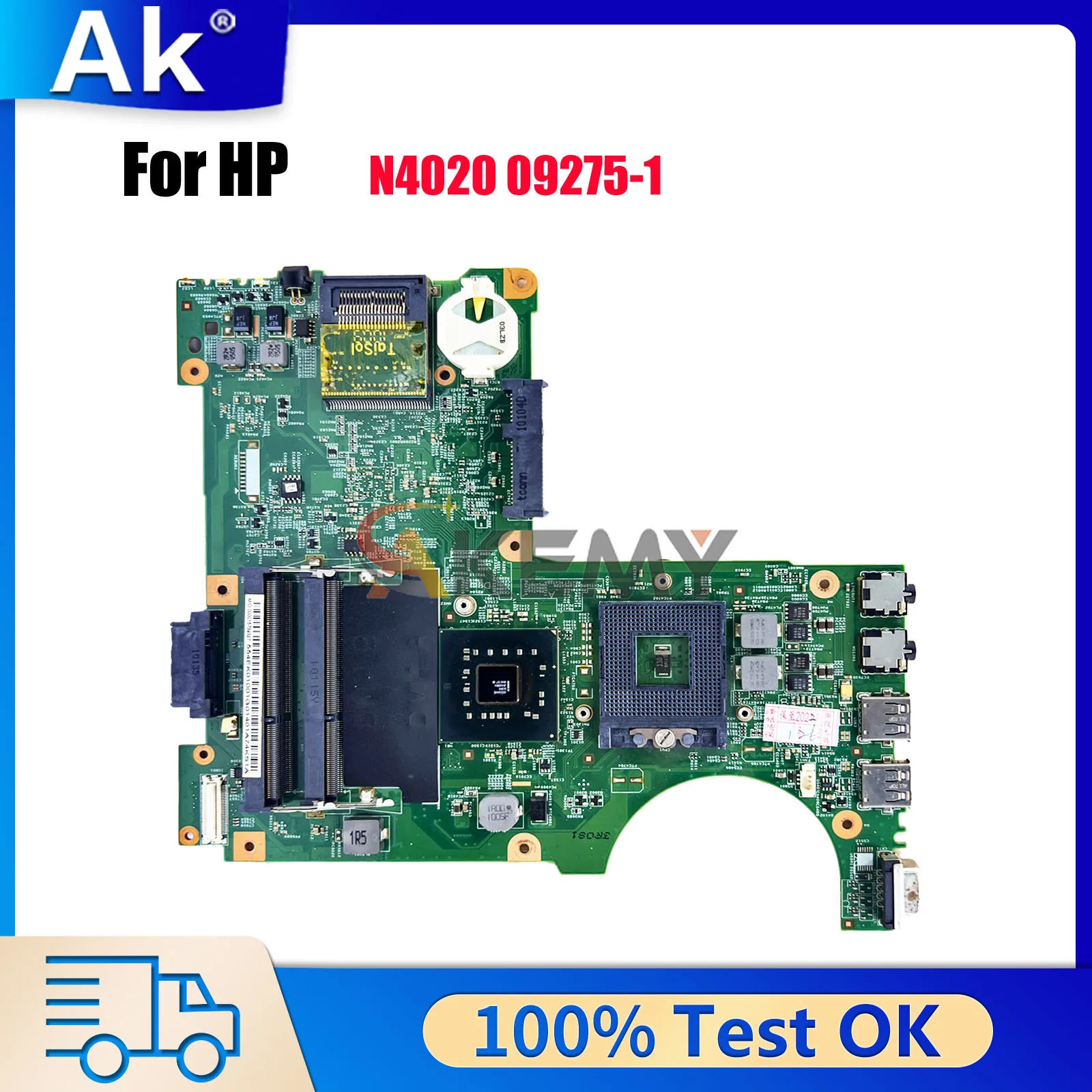 

For DELL N4020 Laptop Motherboard 09275-1 CN-086G4M 086G4M With GM45 DDR3 100% Fully Tested