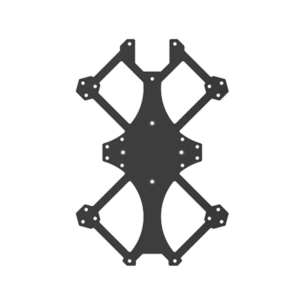 قطع غيار إطار iFlight Defender 25 FPV لقناة/اللوحة العلوية/المظلة/الانزلاق الهبوط/حامل البطارية/حامل موصل البطارية