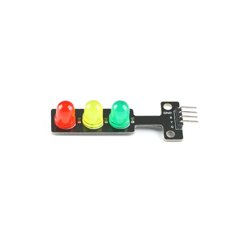 Mini 5V Traffic Light LED Display Module for Arduino Red Yellow Green 5mm LED RGB -Traffic Light for Traffic Light System Model