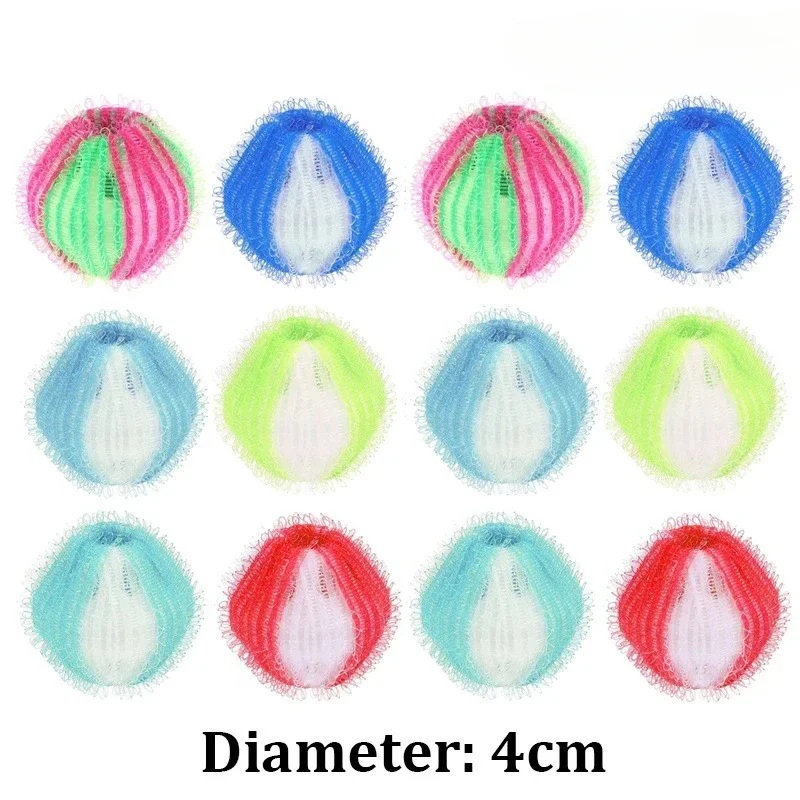 6/12 قطعة كرات الغسيل داوني مزيل شعر الحيوانات الأليفة كبسولات الغسيل يزيل الوبر ملابس العناية الشخصية Limpieza قابلة لإعادة الاستخدام الكرة الصيد