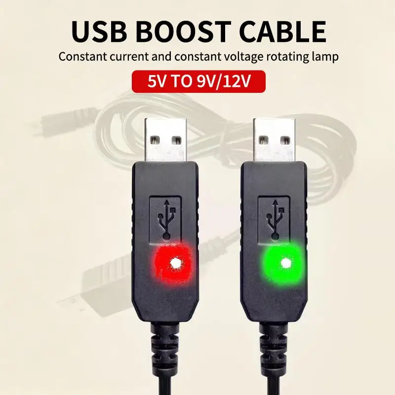 5V to 9V 12V DC USB Boost Converter Power Adapter Cable for Notebook Router Art Project DIY Electronic Work