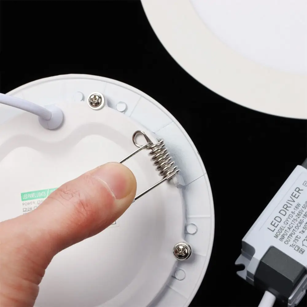 6/9/12/15/18W Ultra Slim Super Bright Home Bulb LED Spotlight Round Recessed Lamp Panel Downlight Ceiling Light