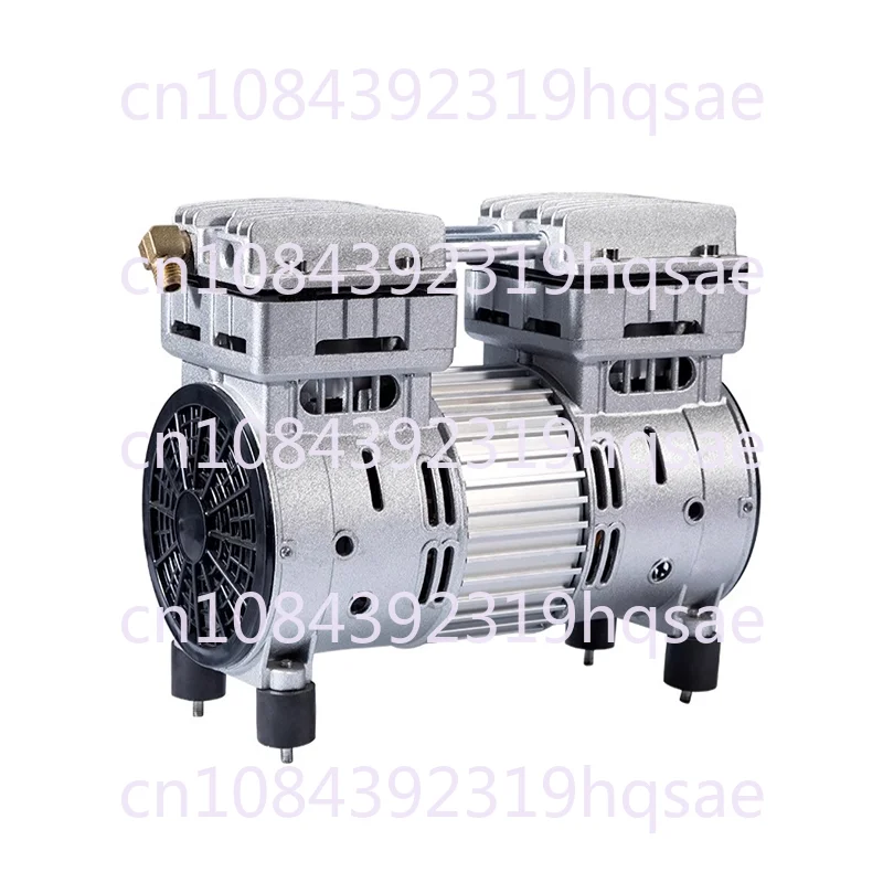 

Четырехполюсная бесшумная безмасляная головка воздушного компрессора, головка воздушного насоса 220 В, медный двигатель, небольшой воздушный насос 550 Вт-1600 Вт