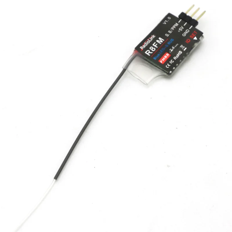 Radiolink Mini R8FM 2.4GHz 8CH ricevitore RC supporto segnale SBUS PPM per trasmettitore T8FB/T8S