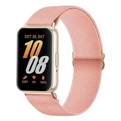 Cinturino in Nylon elastico intrecciato per Samsung Galaxy Fit 3 sport donna uomo orologio cinturino cinturino per Samsung Fit 3 SM-R390 chiusura