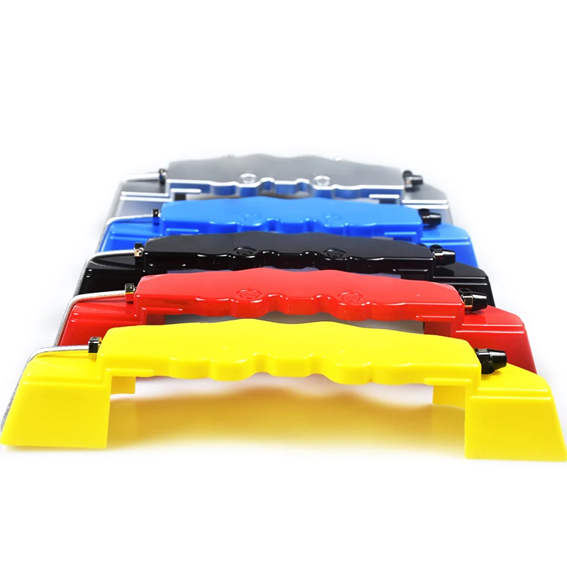 4Pcs 3D ABS Car Brake Caliper Cover Brake Disc Protective Shell For Skoda Volvo Ford Cadillac Chevrolet Honda Toyota Suzuki