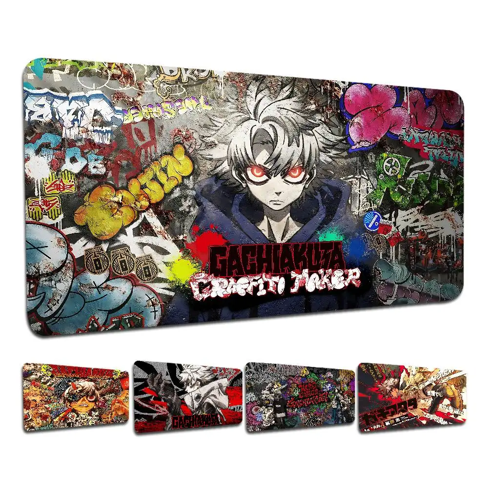 

Anime G-Gachiakuta Rubber XXL PC Gaming Mouse Pad Gamer Desk Mats Keyboard Pad Mause Pad Muismat Desktop Mat