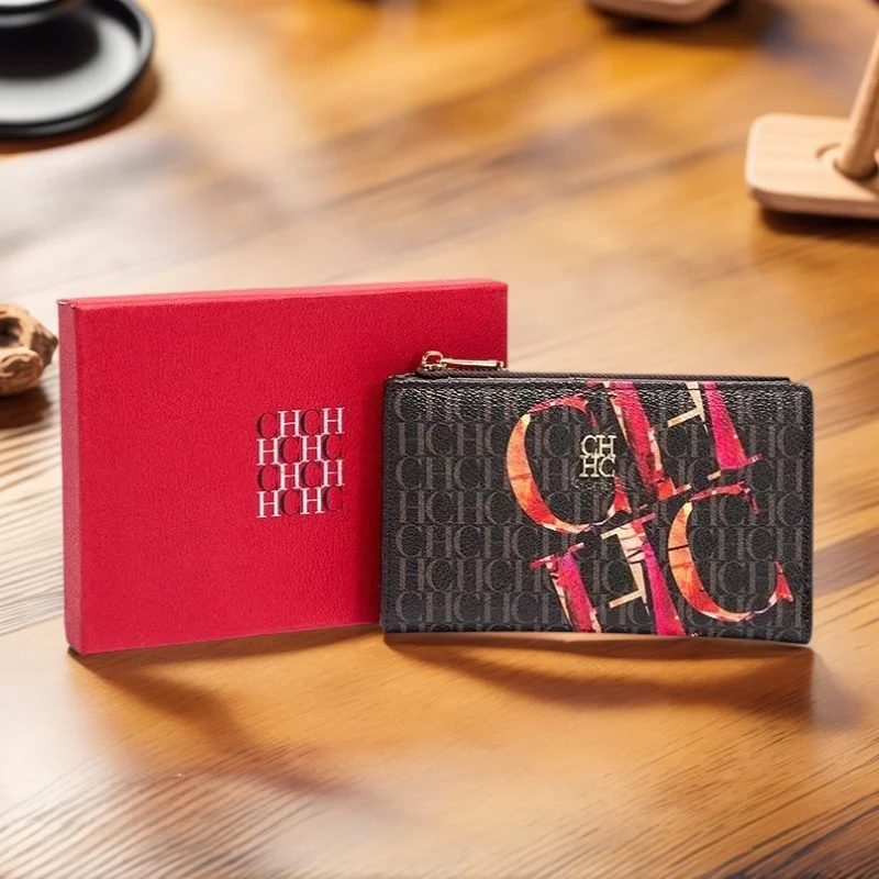 高級感のある軽量で高級感のある女性用漫画柄プリント財布、絶妙でコンパクトな携帯性に優れた高品質財布