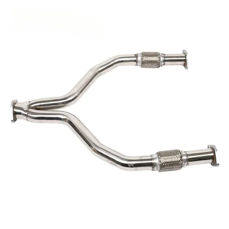 Stainless Steel Exhaust Pipe, Racing X, Y-Pipe, 08-14, Nissan 370Z, Z34, Infiniti G37, V36, VQ37VHR, High Quality