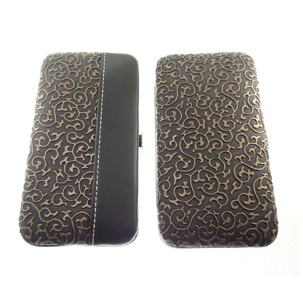 12 pezzi set di strumenti per pedicure manicure argento kit per toelettatura professionale custodia da viaggio per la cura delle unghie set per la cura delle unghie kit per toelettatura