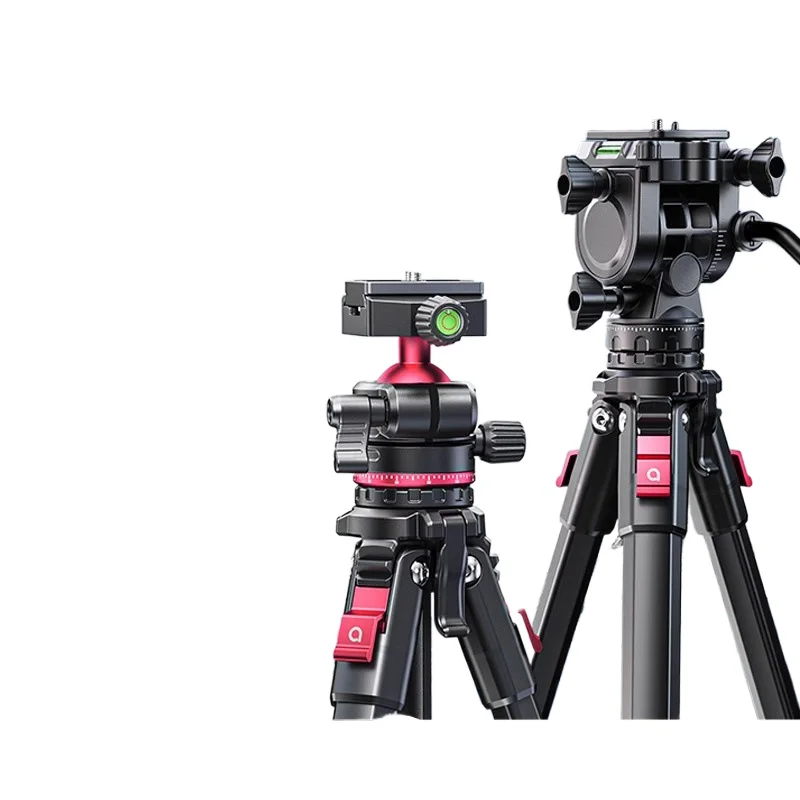 

SLR camera tripod portable SLR micro single spherical gimbal hydraulic stabilizer bold mobile phone holder