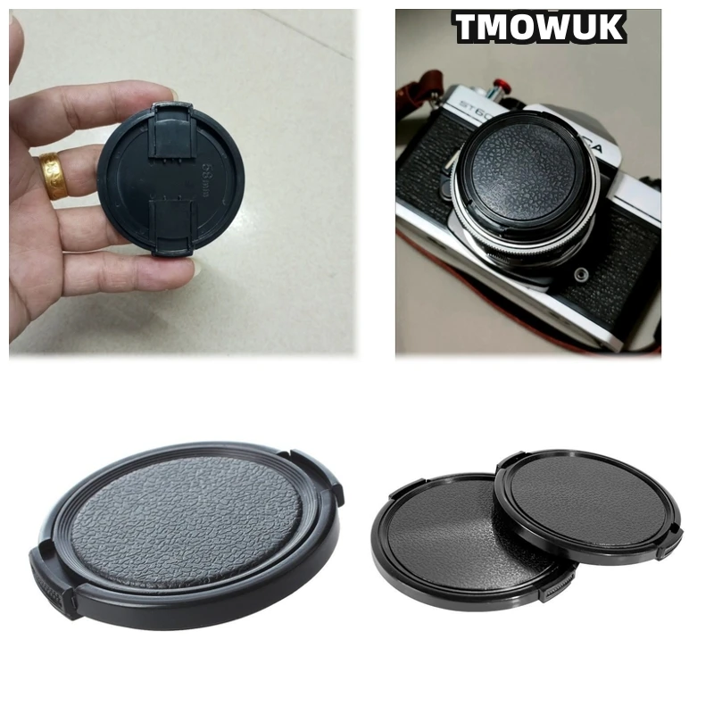 

For Nikon D800E D810 D810A D850 D500 D3000 D3100 D3200 D3300 D3400 Camera Lens Cap Protective Cover Center Pinch Snap-on 49mm 52