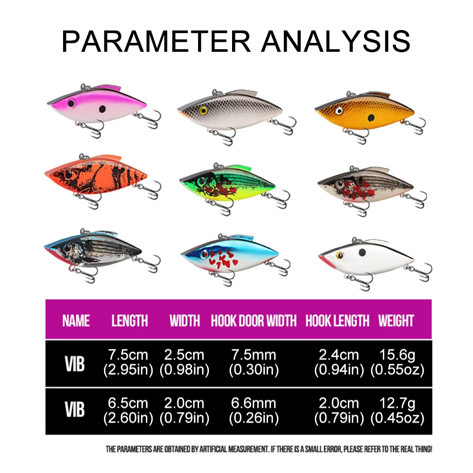 WALK FISH 11,4g Señuelo Vib realista pez con anzuelo reforzado - imagen 5