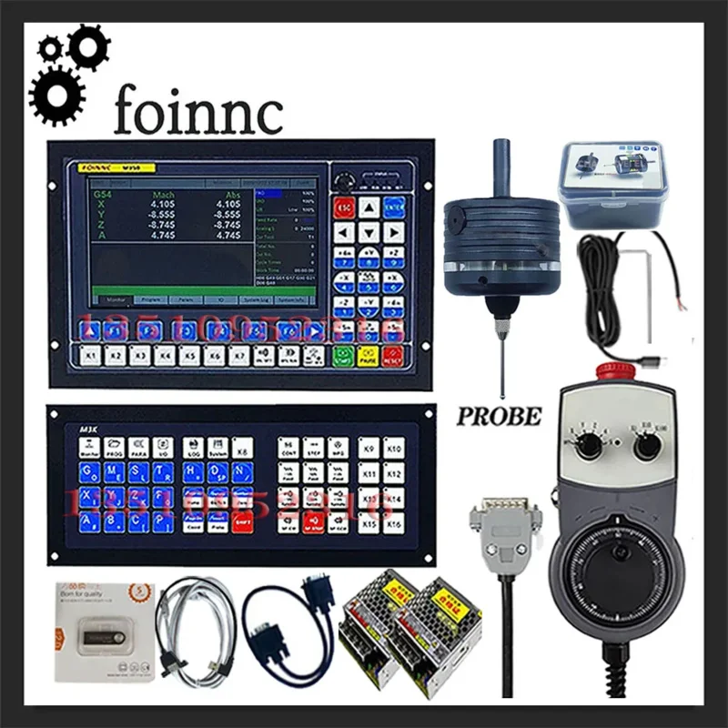 

Upgrade The New Cnc Offline Controller Kit M3503/4/5 Axis 1mhz G Code Cnc Machining And Engraving latest Extended Keyboard