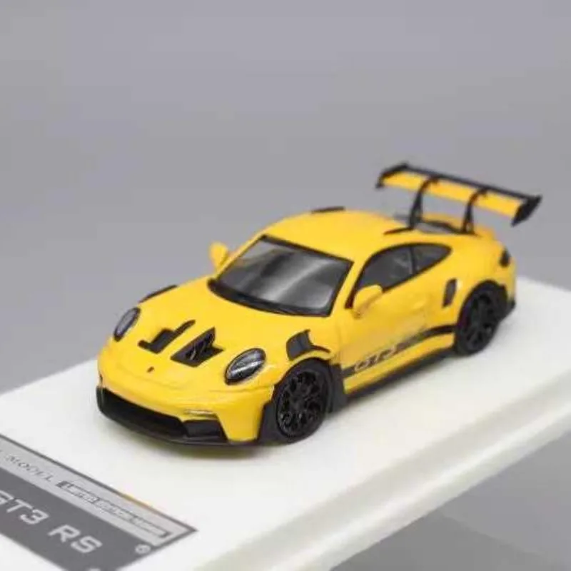 1:64 GT3 RS dwudrzwiowy hardtop 992, model samochodu sportowego z odlewu stopu, zabawka dla nastolatków, dekoracja dla dorosłych, prezent urodzinowy.