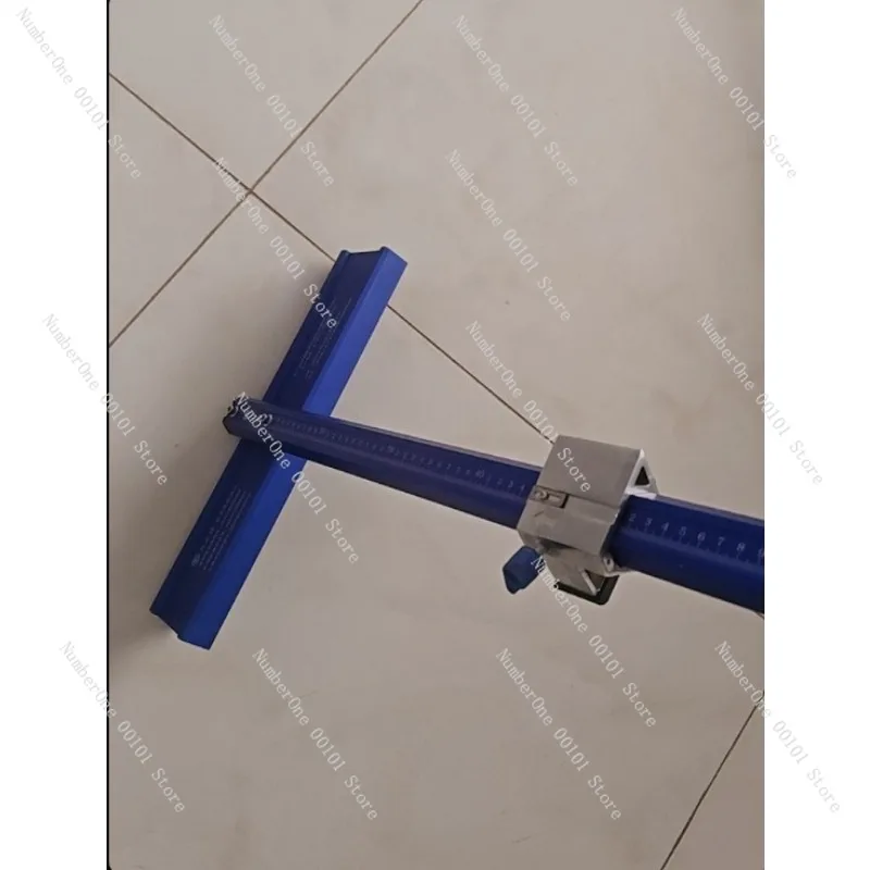 T Type Manual Tile Cutter Push Knife, Right Angle Straight Line Cutting Tool with Strong Pliers for Ceramic Porcelain