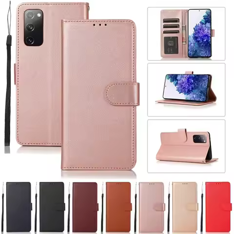 Wallet Leather Case For Samsung Galaxy A03S A12 A22 A32 A50 A30S A51 A52 A52S A53 A70 A71 S20 S21 FE S22 Ultra S10 S9 S8 Plus 5G
