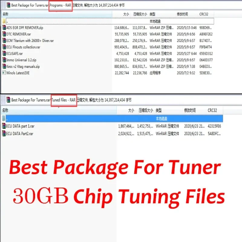 Best Package Program ECU Chip Tuning File for Tuner Remap with KESSK/TAG/Fgtech Tool +ECUSAFE + IMMO Universal 3.2 + ECU Pinouts