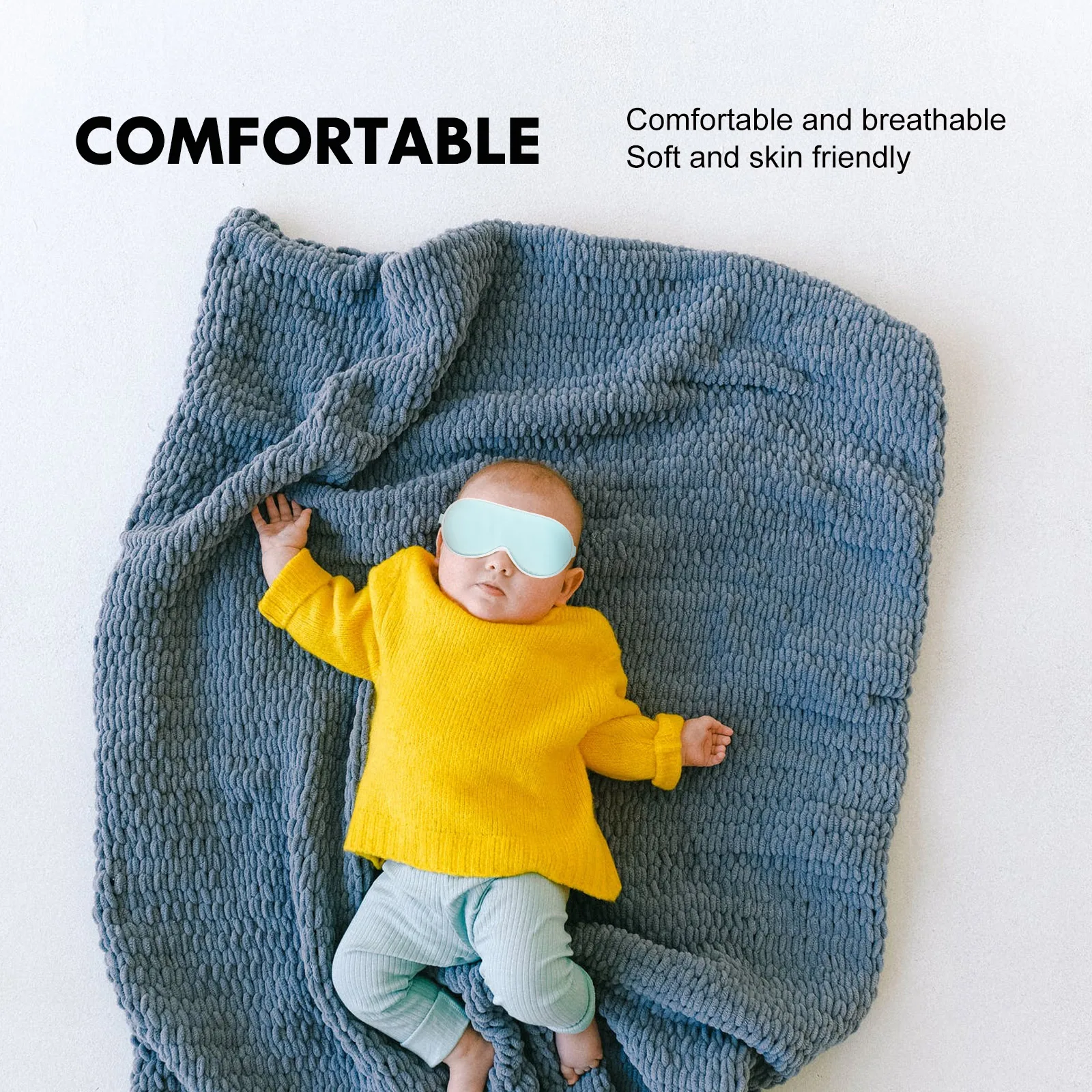 

2pcs Baby Mask Silk Sleeping Shading Eyeshades For Kids Children Eye Cover Light Blocking Sleep Eye Patch Comfortable Soft