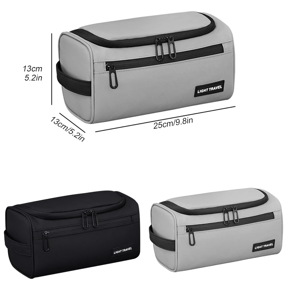 Toiletry Bag, Hanging Travel Shaving Dopp Kit, Water-resistant Toiletries Organizer Bags, Cosmetic Bags for Makeup Accessories