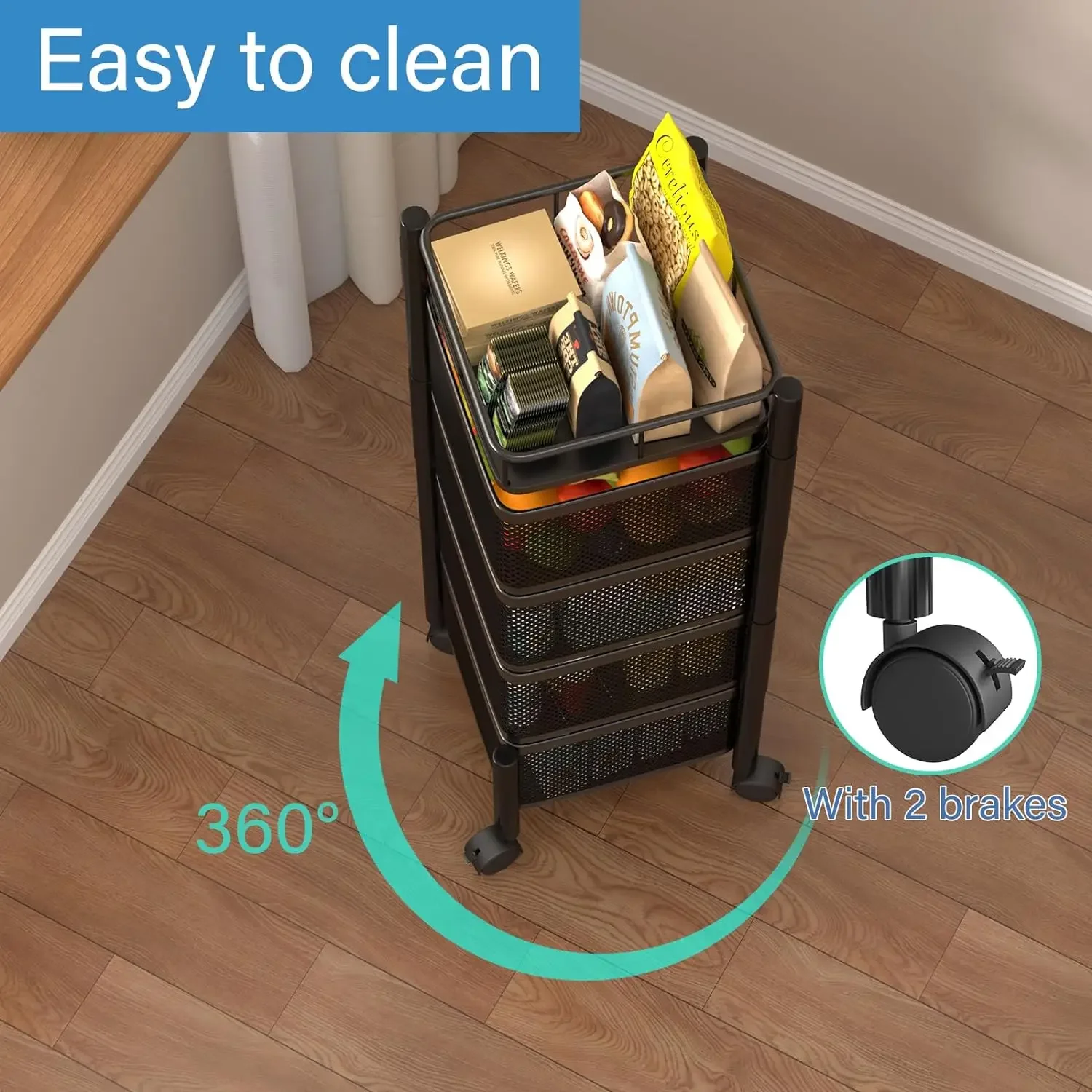 Bathroom Shelves Kitchen Vegetable Basket Storage Rack Floor Multi-layer Fruit Storage Rack Multifunctional Storage Rack