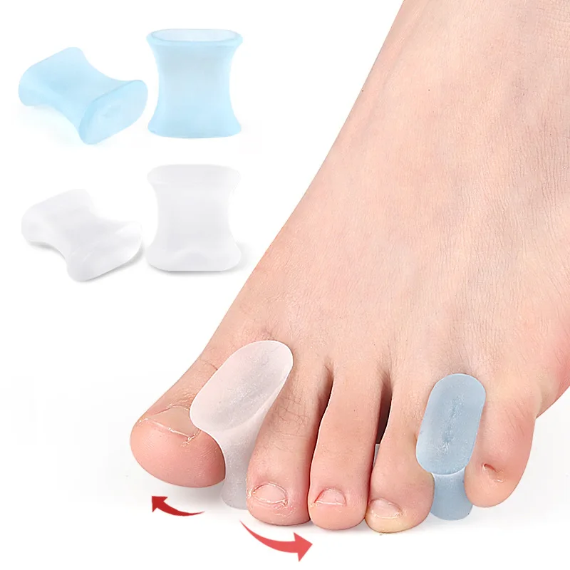 Forefoot Pad Adult And children's Foot Splitter Hallux Valgus Toe Stack Orthosis Soft anti-friction Toe Splitter