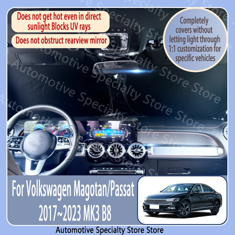 

For Volkswagen Magotan 2017~2023 22 B8 MK3 Front Windshield Sunshade Privacy curtain Car Sun Visor High quality Heat Accessorie