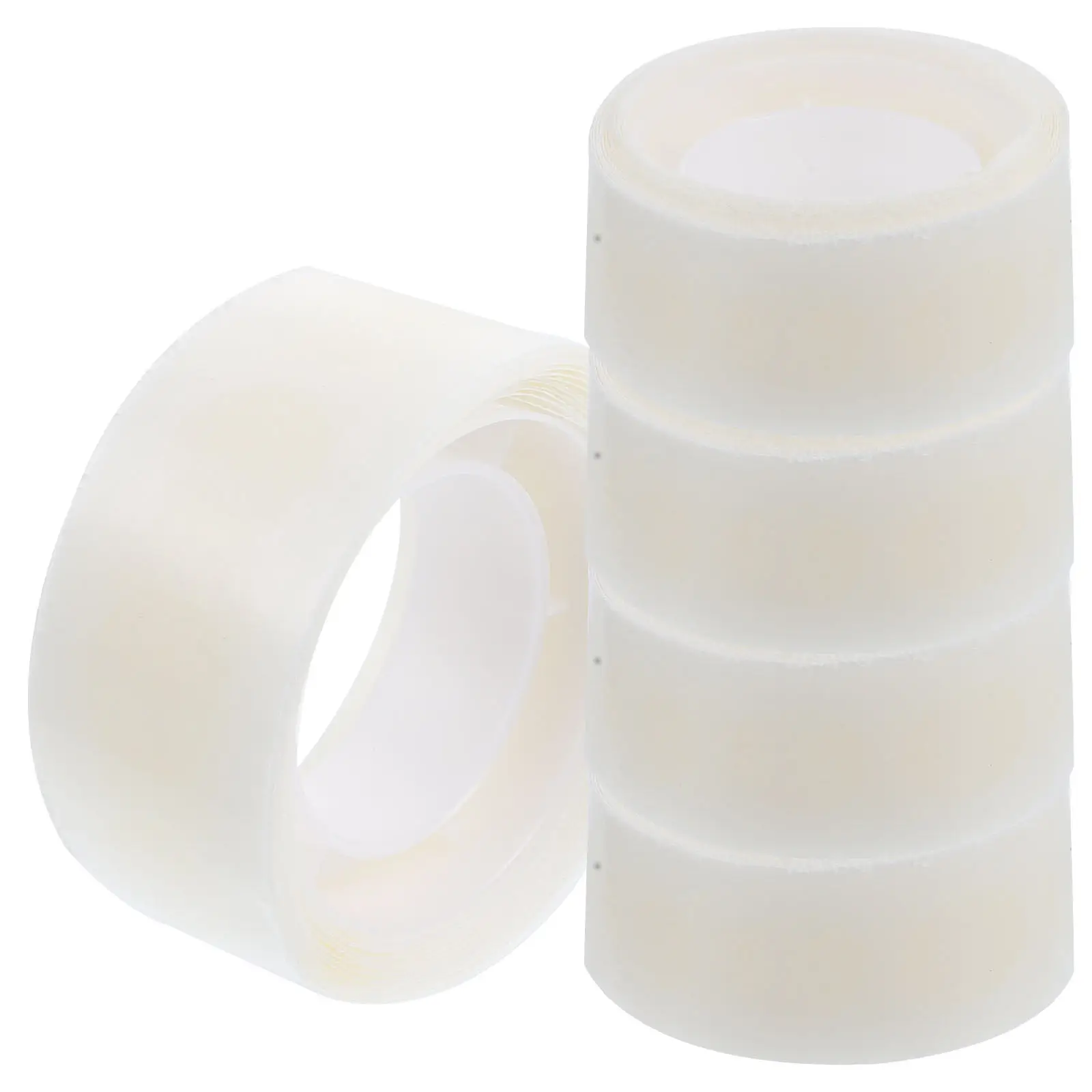 5 Rolls Transparent Double Sided Adhesive Dots Strong Sticky Rubber Craft Tape Non Trace Balloon Sticky Tape Party Decor Sealing