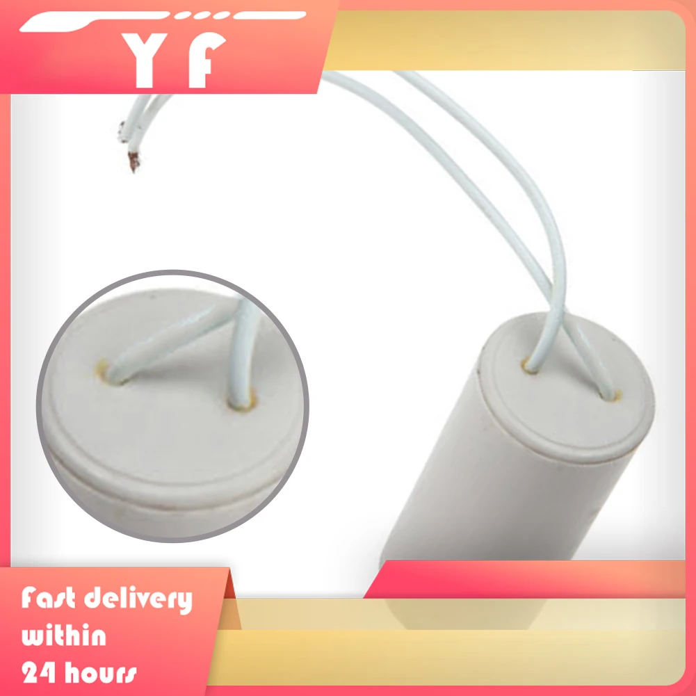 Condensador de 10 lúmenes para bombas de filtro SPS para bombas y motores de piscina Condensador confiable con dimensiones de Ø 3,20 x 6,40 cm