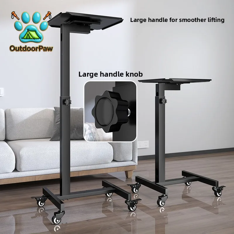 Siying Z05L Projector Bracket Household Mobile Pulley Tray Shelf Suitable for Epson BenQ Sony Panasonic Laser TV Hidden Work