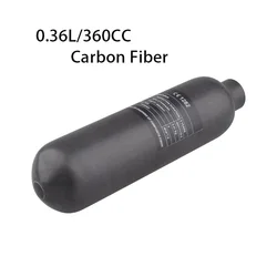 HPA Scuba 0.36L Carbon Fiber Air Tank 300BAR/4500PSI Matte Gas Cylinder Cilindro For Station CO2 Soda Water Diving Accesories