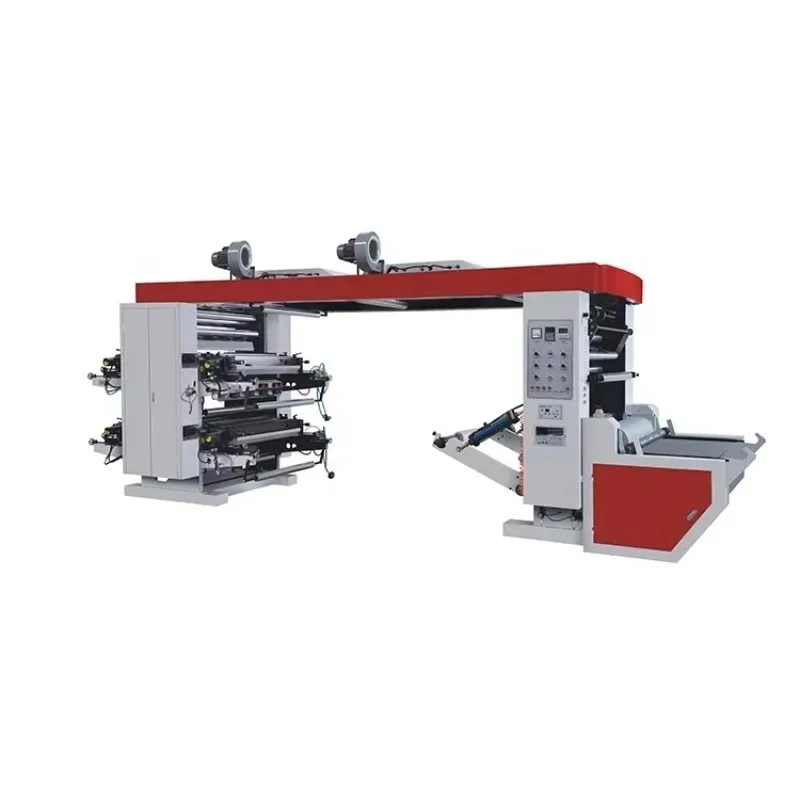 YG Customized High Speed Stacked Flexographic Printing Machine Plastic Bag Press