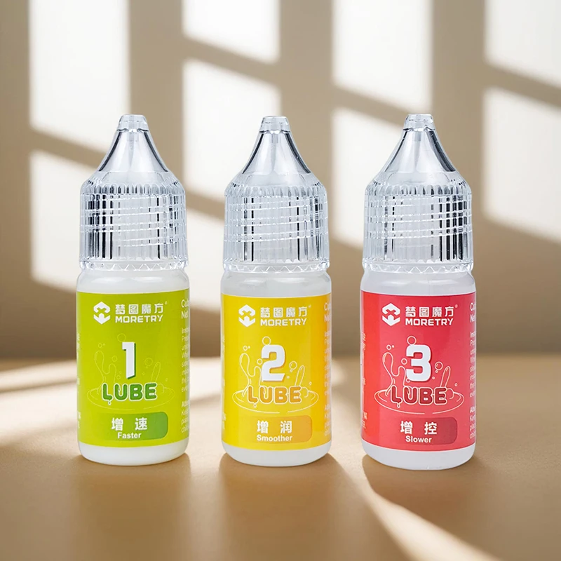 Speed Cube Professional Silicone Oil Lubricant For 3x3/4x4/5x5 Odd-Shaped Cubes Smooth Turning Best Lubricant for Speed Cubing