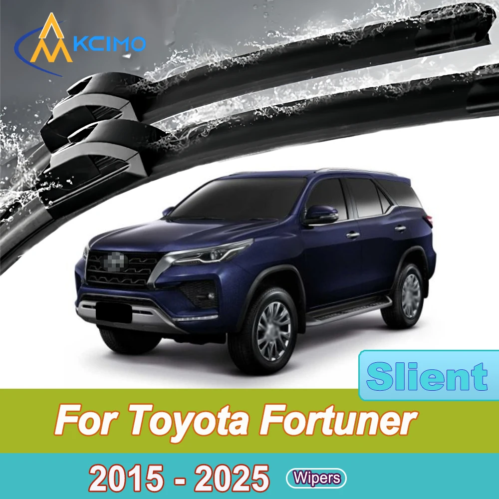 

Quiet Beam Wiper Blades 2pcs Windscreen Window Car Accessories For Toyota Fortuner AN150 AN160 2015-2025 Toyota SW4
