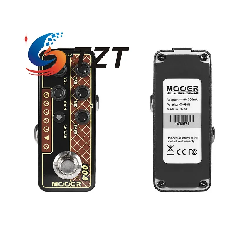 TZT Mooer 003 Power-Zone/004 Day Tripper/006 Classic Deluxe Effector Guitar Multi Effects Pedal Digital Preamp Pedal Compressor