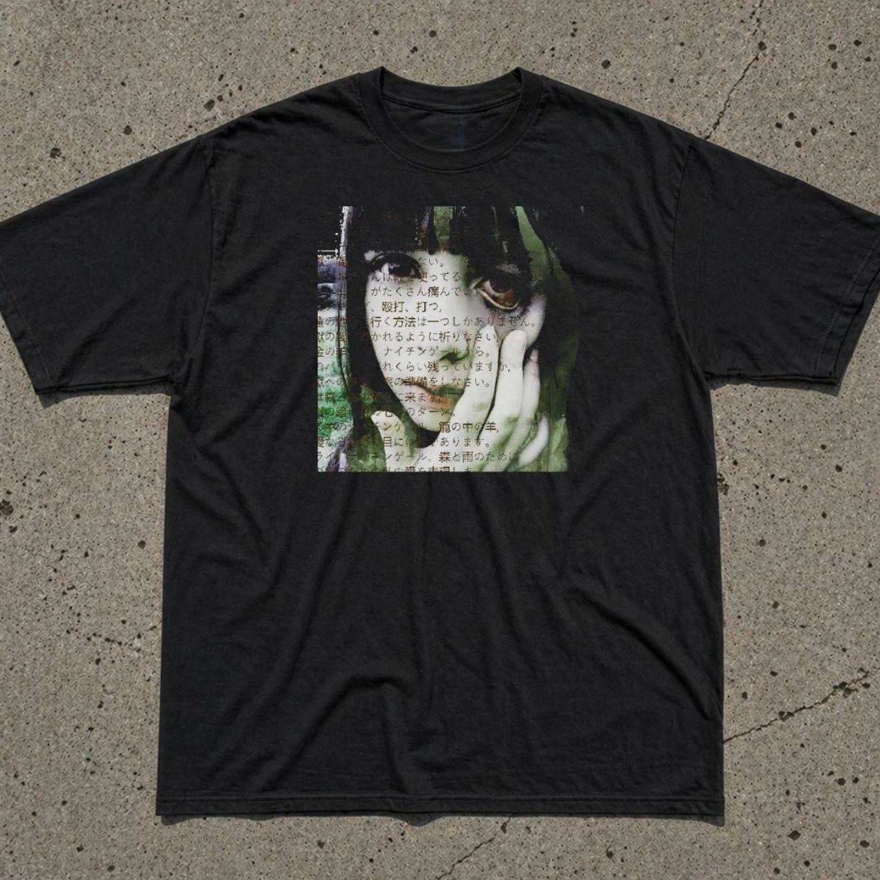 T-shirts featuring trendy prints, gothic style, Y2K Harajuku style, retro millennial-era fashion T-shirts, loose fit, unisex