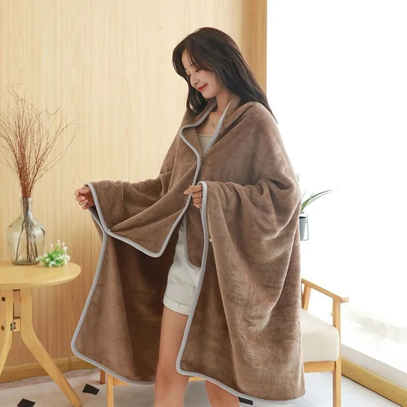 

Leg Covering Blanket Office Summer Blanket Shawl Cloak Student Blanket Dormitory Air Conditioning Multifunctional Blanket ZG209