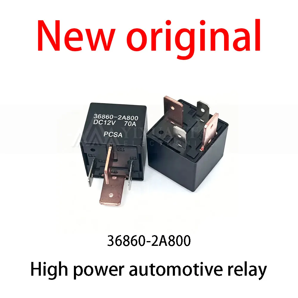 10-ピース-ロット新オリジナル-36860-2a800-ハイパワー自動車リレー-4-ピンノーマルオープン-70a-12vdc