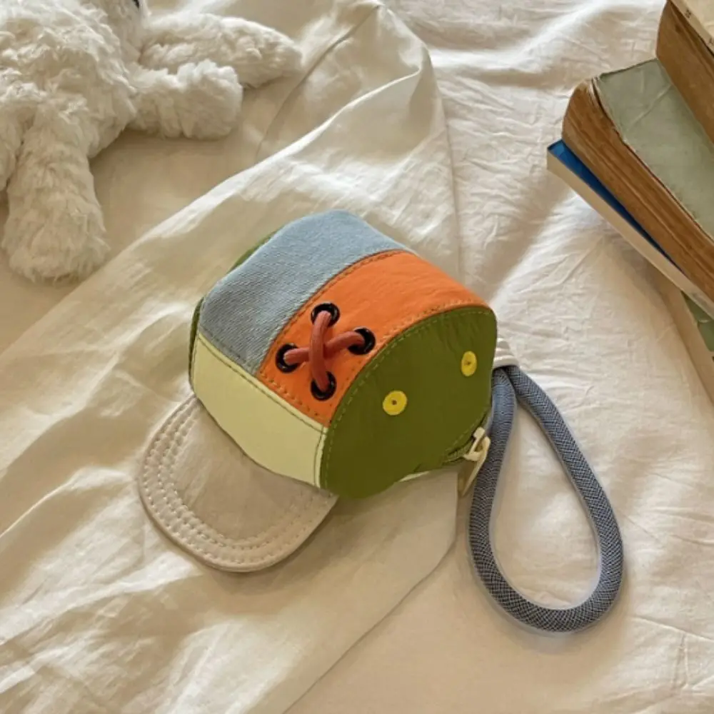 Lightweight Mini Cap-Shaped Carry Bag Compact Durable Exterior Portable Wrist Pouch Wrist Design Soft Exterior